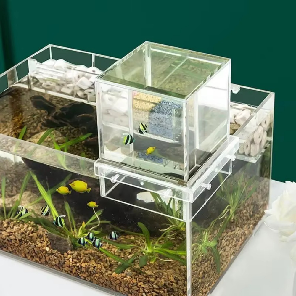 Aquarium Fish Pot - Landscaping Negative Pressure Fish Tank Unique