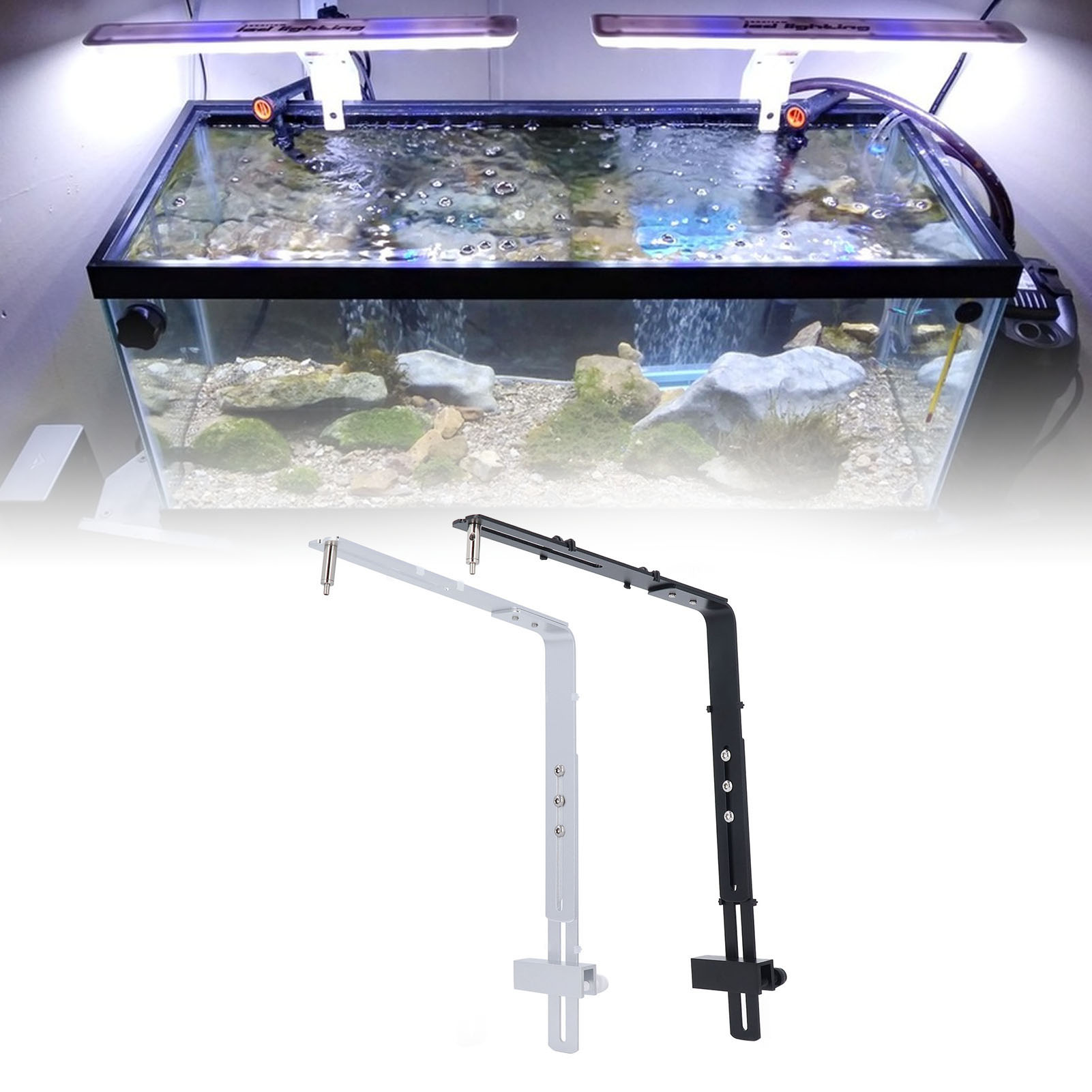Aquarium Fish Light Lamp - Aquarium Lamp Stand Aquarium Light Bracket