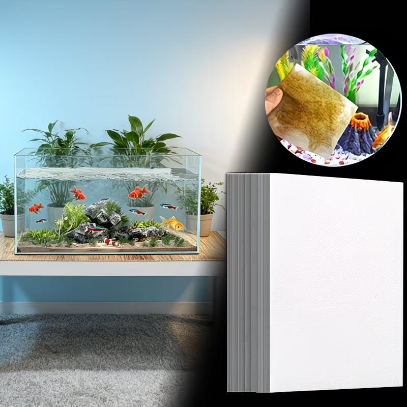 Aquarium Fish Colorful - New 50/300Pcs Aquarium Color-Absorbing Sheets Filter