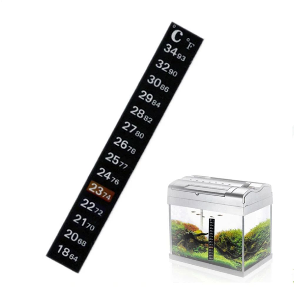 Aquarium Thermometer - 5Pcs/10Pcs Aquarium Fish Tank Strip Stick-on