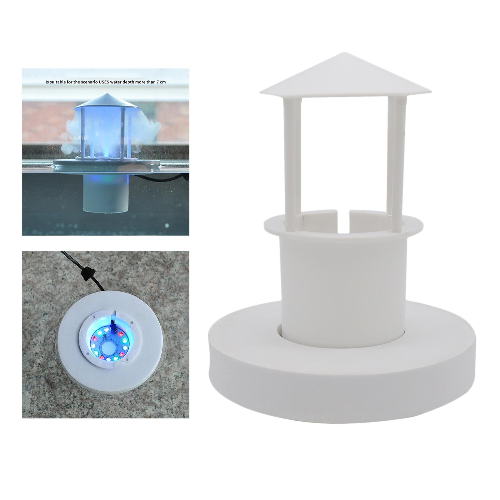 Aquarium Led Light - Small LED Light Ultrasonic Floating Mist