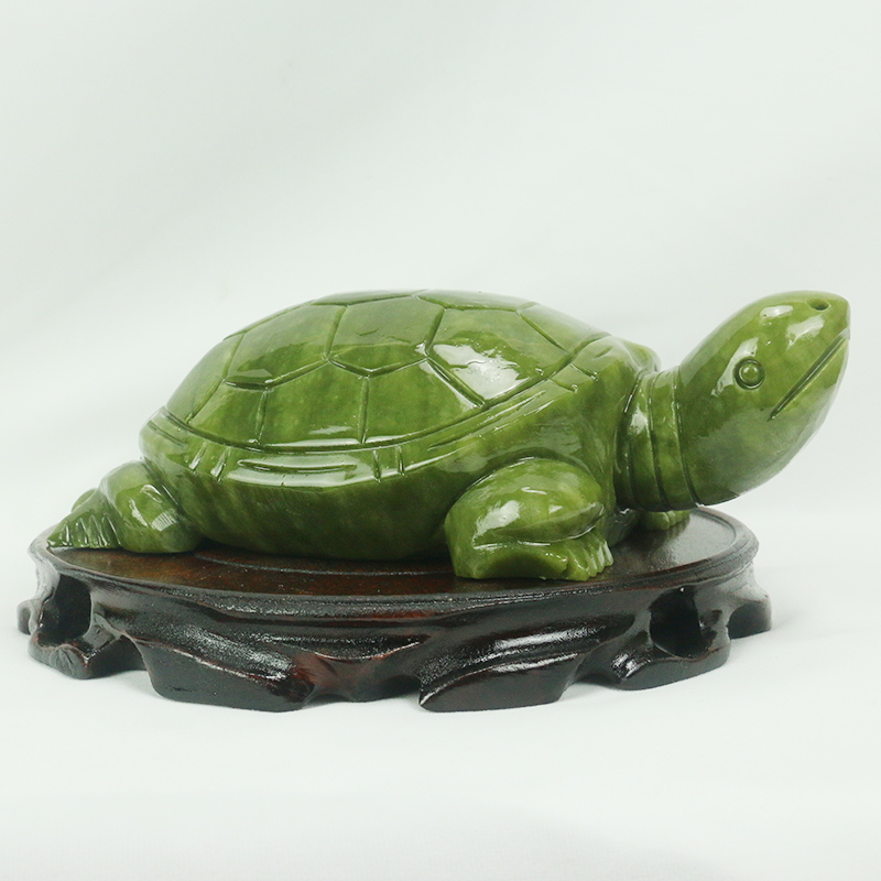Natural Jade/turtle Sculpture/ - Aquarium Fish Names ulasan dan harga