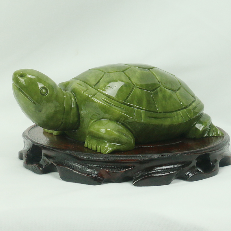 Natural Jade/turtle Sculpture/ - Aquarium Fish Names ulasan dan harga