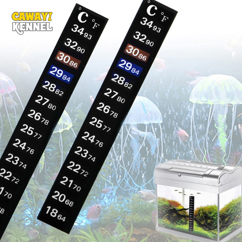 2pcs/set Aquarium Fish Tank Th - Aquarium Thermometer ulasan dan harga