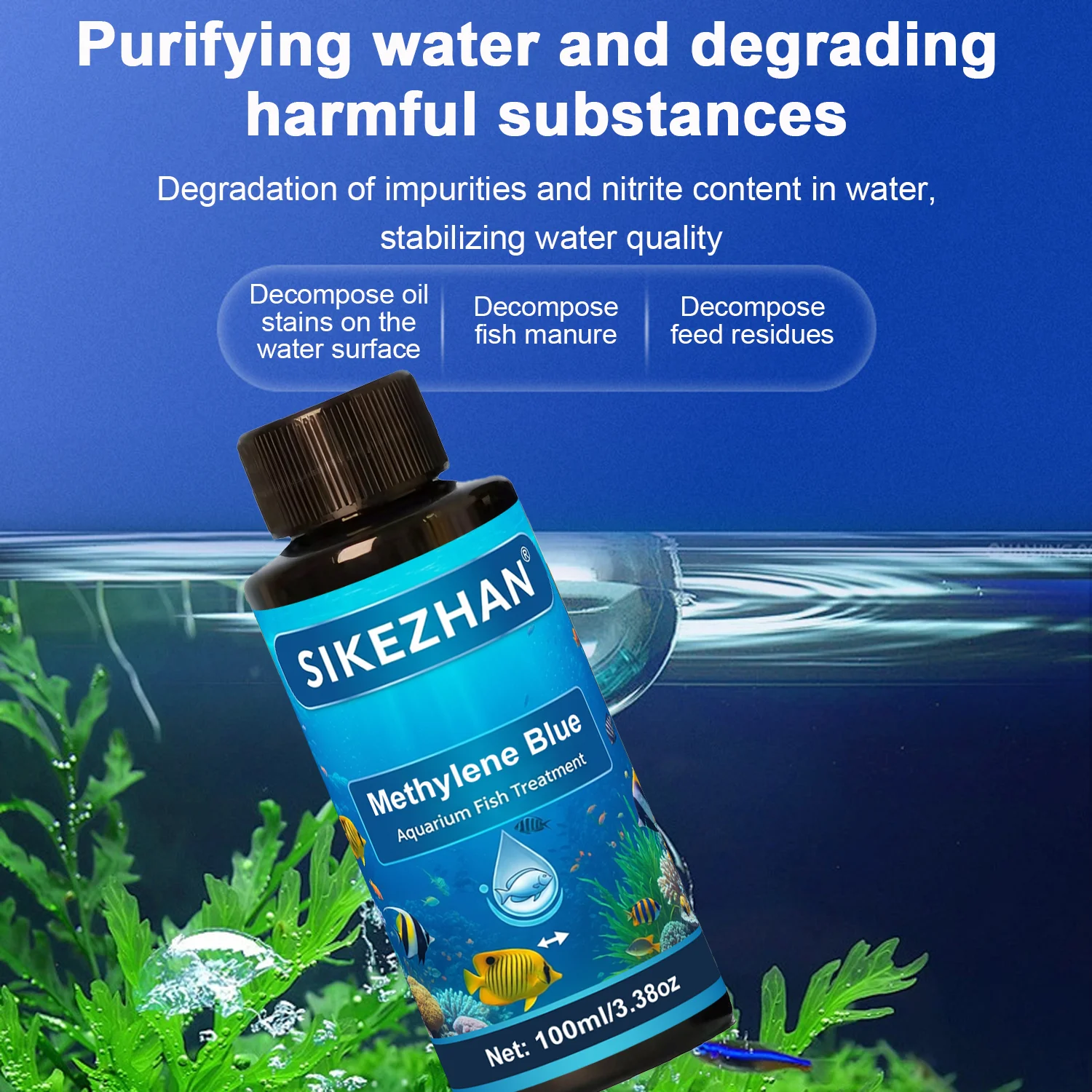 Methylene Blue Aquarium Fish T - Aquarium Fish Medicine ulasan dan harga