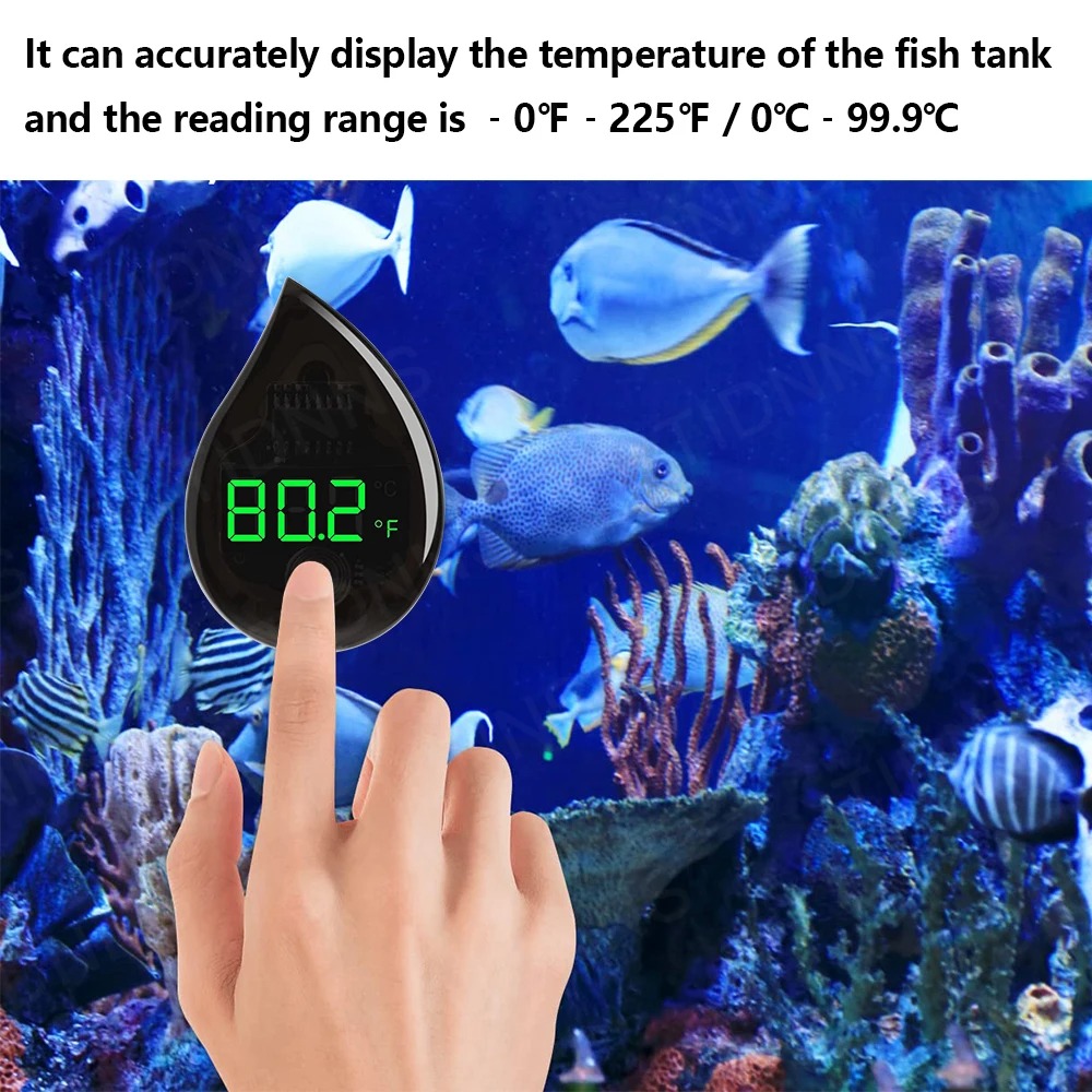 Aquarium Self-Adhesive Thermom - Aquarium Thermometer ulasan dan harga