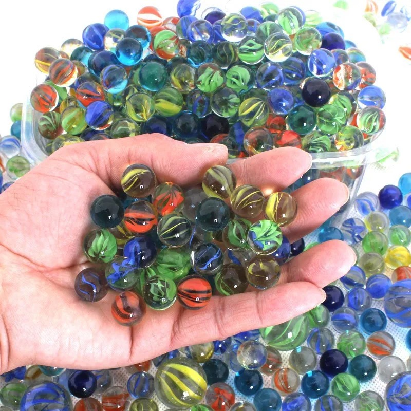 50Pcs 14mm Colorful Glass Marb - Aquarium Fish Names ulasan dan harga