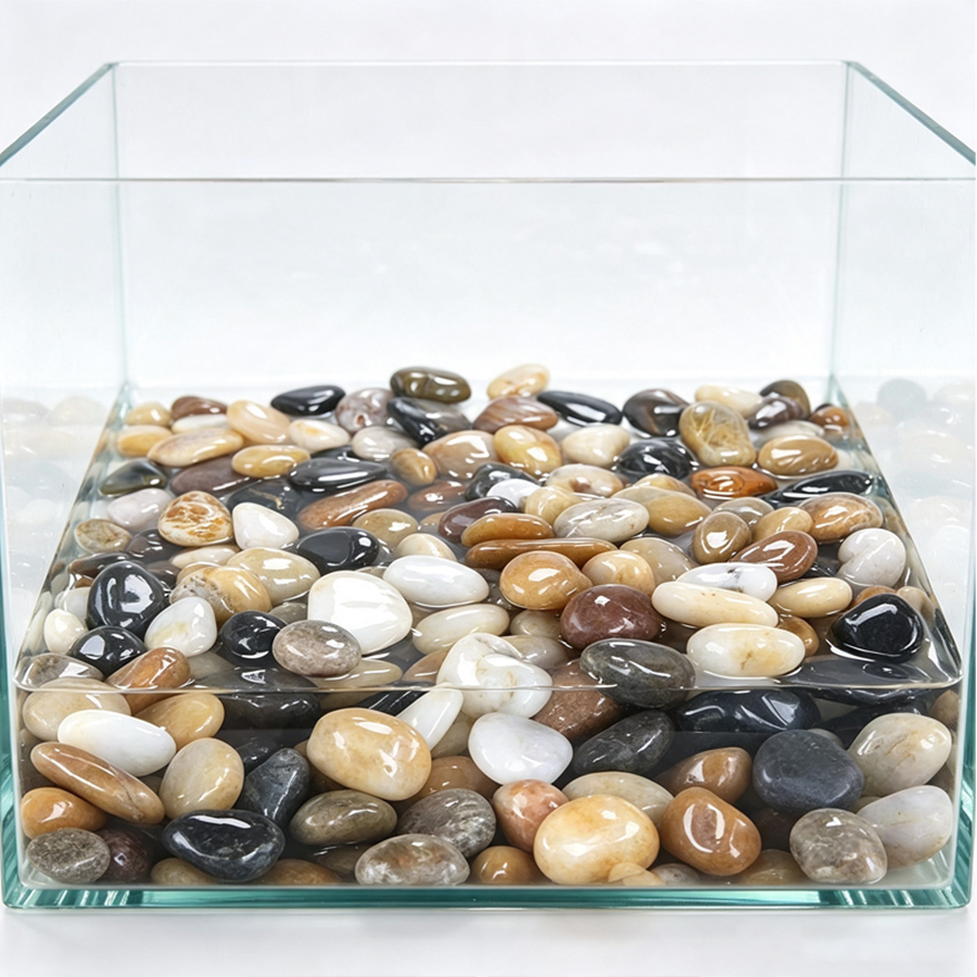 300-700g Smooth River Pebbles, - Aquarium Fish Pot ulasan dan harga