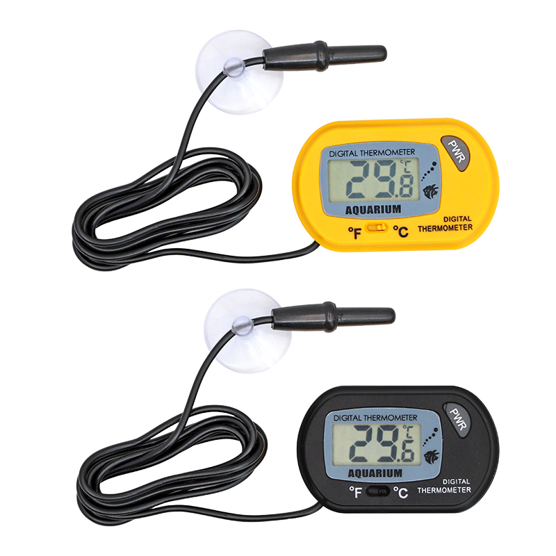 Fish Tank Thermometer LCD Digi - Aquarium Thermometer ulasan dan harga
