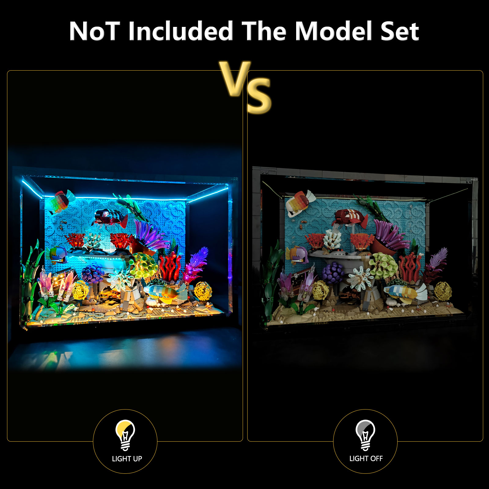 LYBMTWF LED Lighting Kit Compa - Aquarium Led Light ulasan dan harga