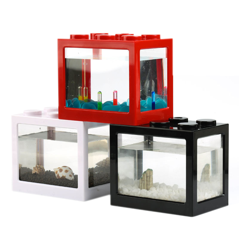 7 Color Mini Aquarium Betta Fi - Aquarium Fish Colorful ulasan dan harga