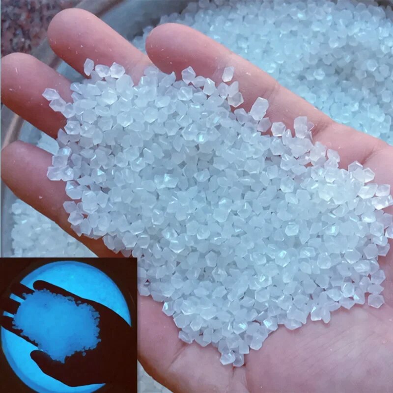 1000pcs 3-5mm Luminous Sand Gl - Aquarium Fish Names ulasan dan harga