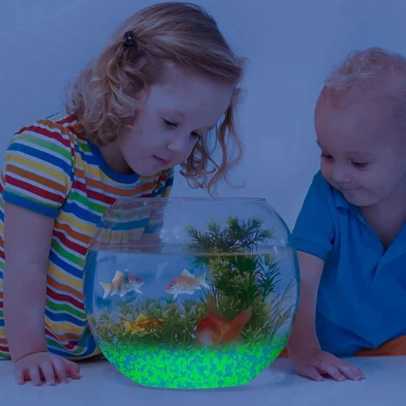 1000pcs 3-5mm Luminous Sand Gl - Aquarium Fish Names ulasan dan harga