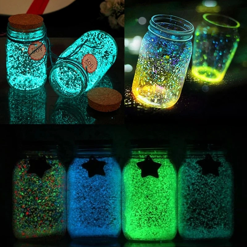 1000pcs 3-5mm Luminous Sand Gl - Aquarium Fish Names ulasan dan harga