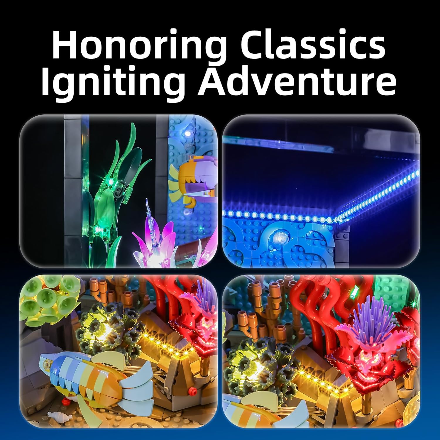 Hprosper LED Light for lego 10 - Aquarium Led Light ulasan dan harga