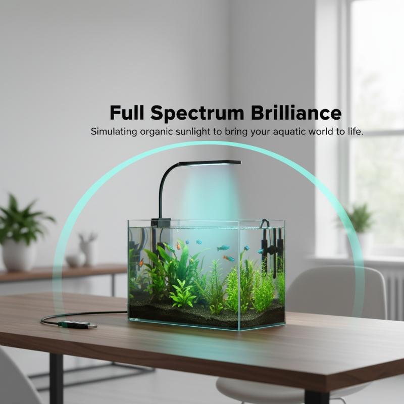 USB Aquarium Clip Light Flexib - Aquarium Led Light ulasan dan harga