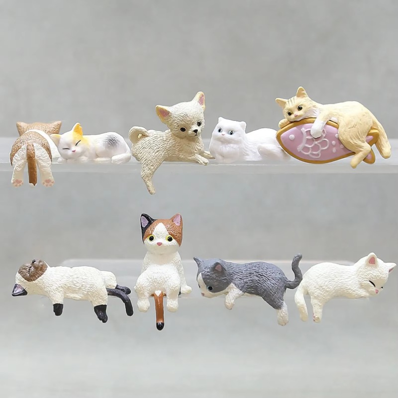 1Pc Cute Cartoon Cat PVC Home  - Aquarium Fish Names ulasan dan harga