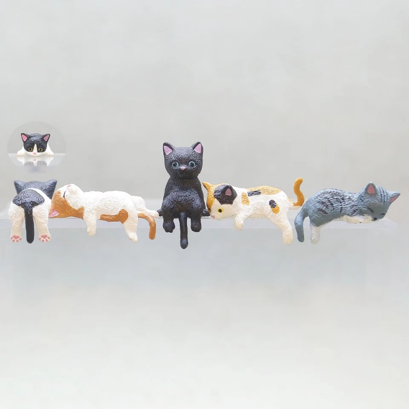 1Pc Cute Cartoon Cat PVC Home  - Aquarium Fish Names ulasan dan harga