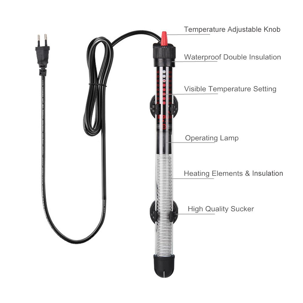 300W Auto Aquarium Heat Rod Ad - Aquarium Heater Submersible ulasan dan harga
