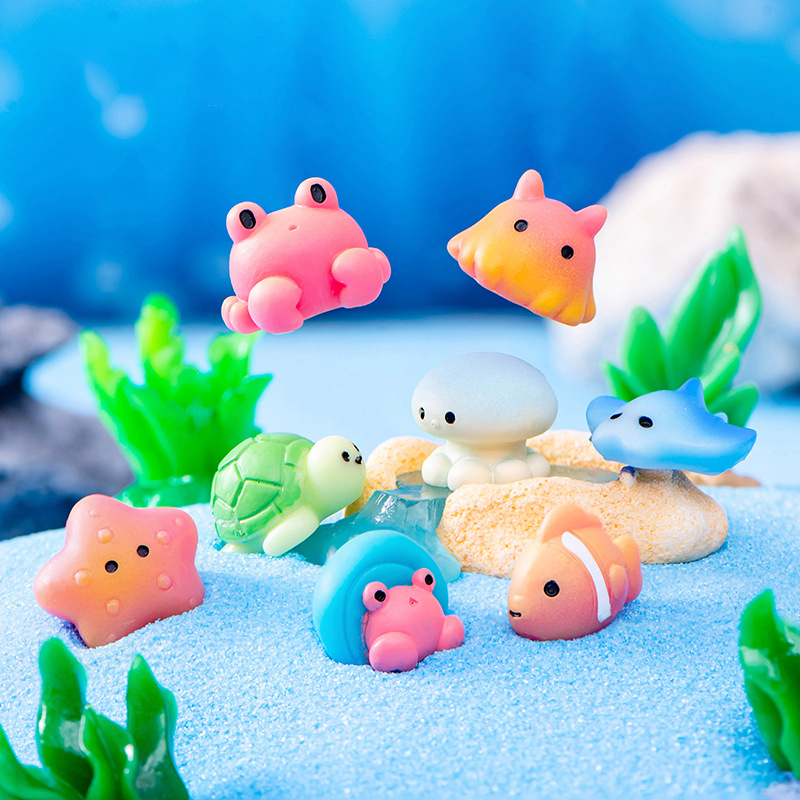 Creative Resin Ocean Animals D - Aquarium Fish Names ulasan dan harga