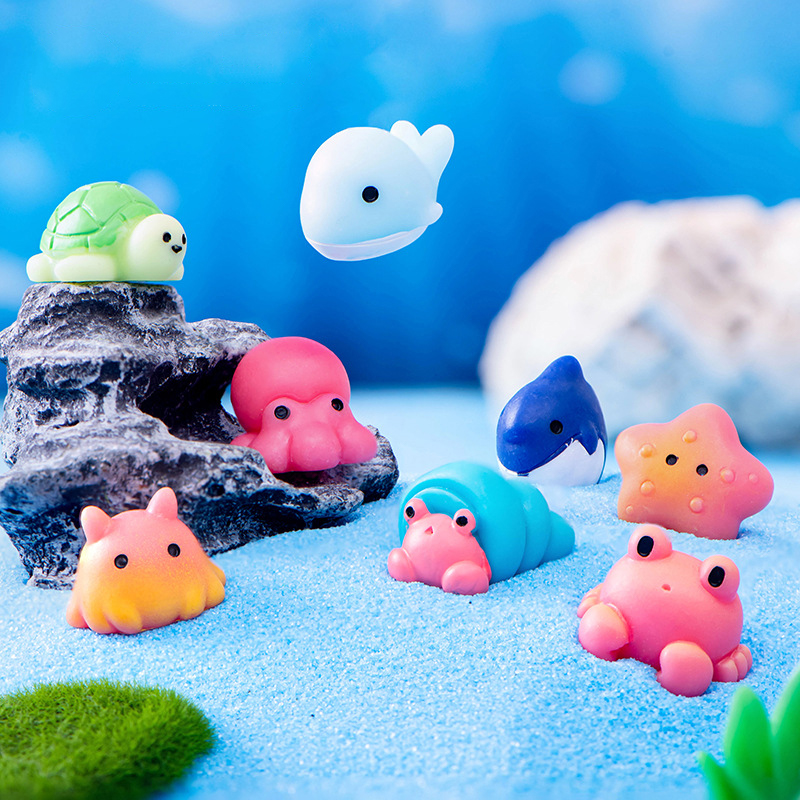 Creative Resin Ocean Animals D - Aquarium Fish Names ulasan dan harga