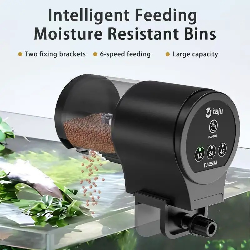 Fish Tank Feeder Intelligent T - Aquarium Fish Food ulasan dan harga