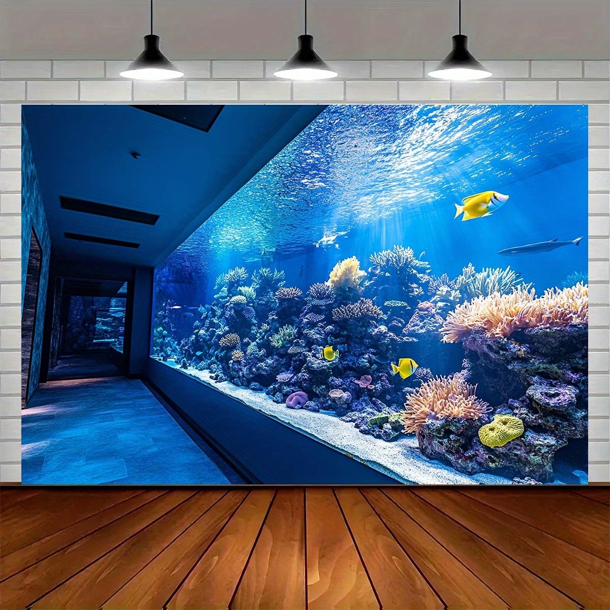 Vibrant Underwater Aquarium Ta - Aquarium Fish Colorful ulasan dan harga