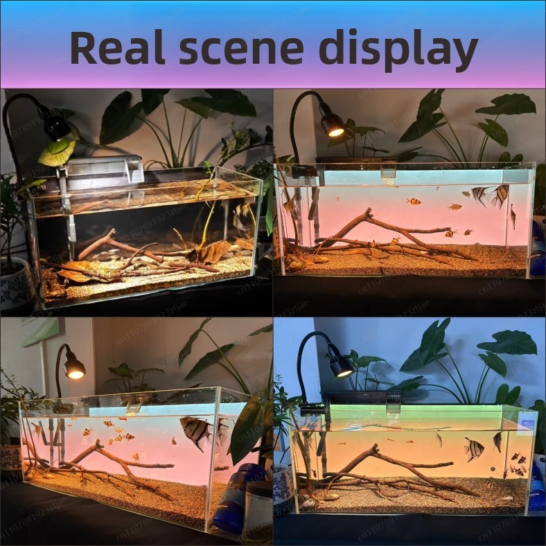 Black Acrylic Aquarium Backgro - Aquarium Led Light ulasan dan harga