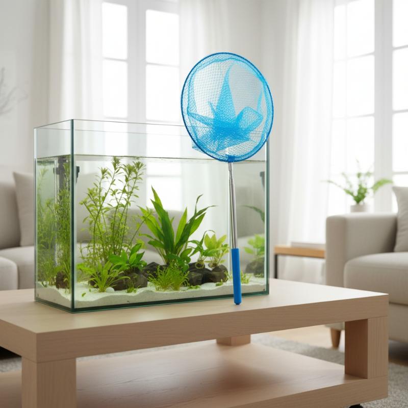 Outdoor Portable Fishing Net w - Aquarium Fish Net Small ulasan dan harga
