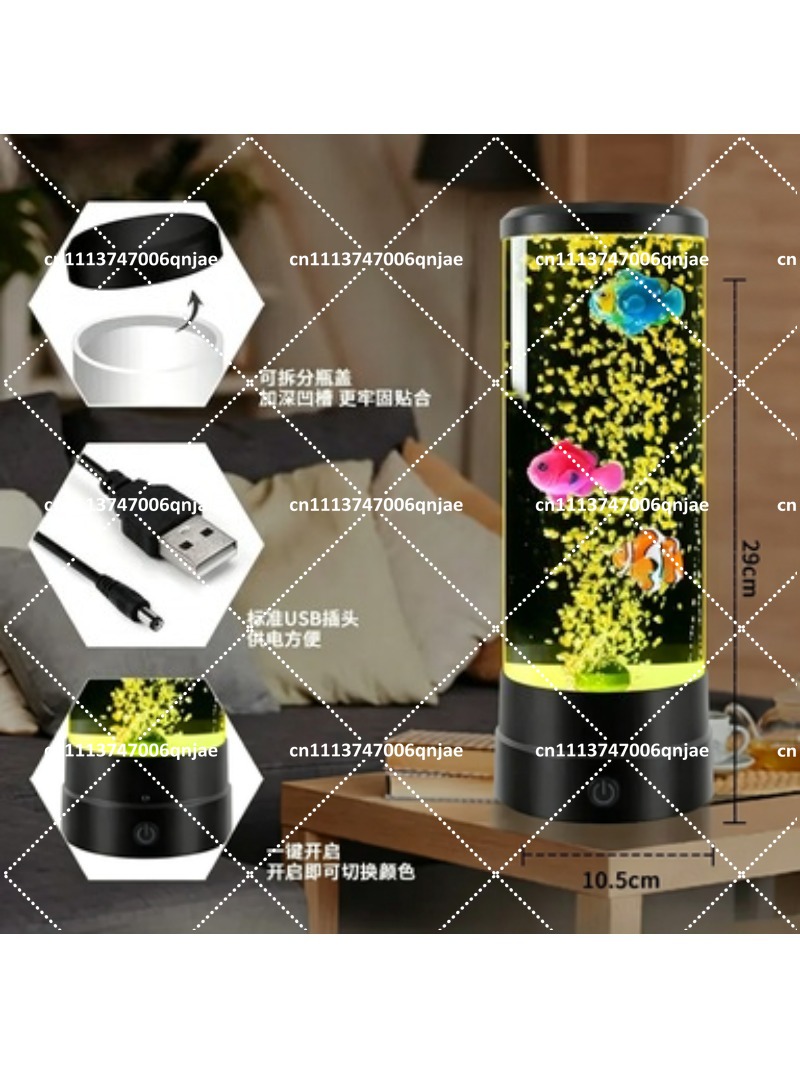 Simulation LED Electronic Fish - Aquarium Led Light ulasan dan harga
