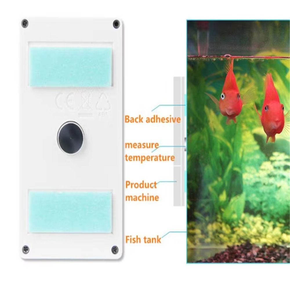 LCD Digital Display Mini Aquar - Aquarium Thermometer ulasan dan harga