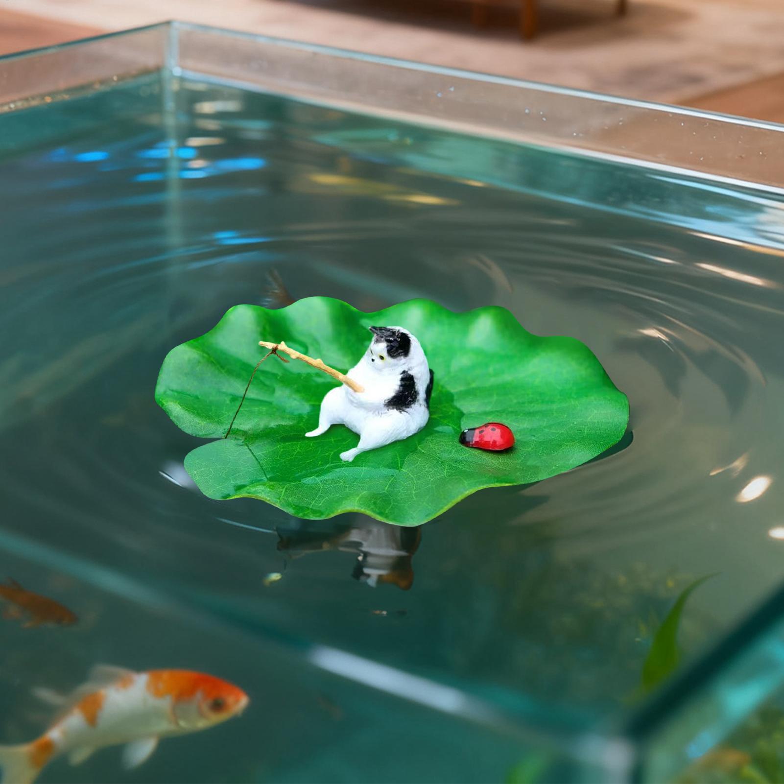 Aquarium Decor Floating Cat Fi - Aquarium Fish Names ulasan dan harga