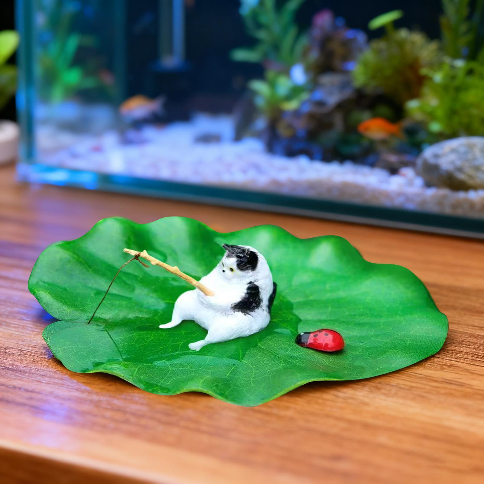 Aquarium Decor Floating Cat Fi - Aquarium Fish Names ulasan dan harga