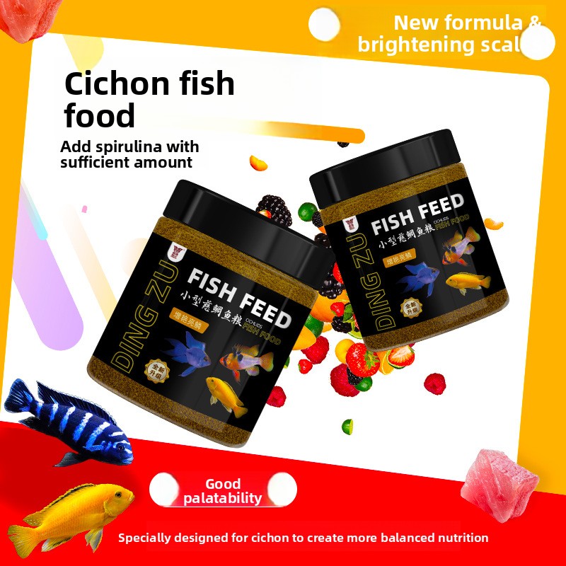 DINGZU Cichlid Fish Food Formu - Aquarium Fish Medicine ulasan dan harga