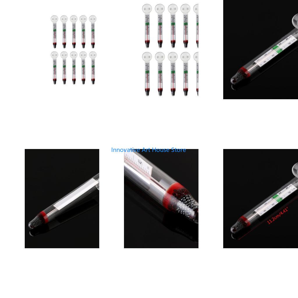 E1PC 10 Packs Aquarium Thermom - Aquarium Thermometer ulasan dan harga