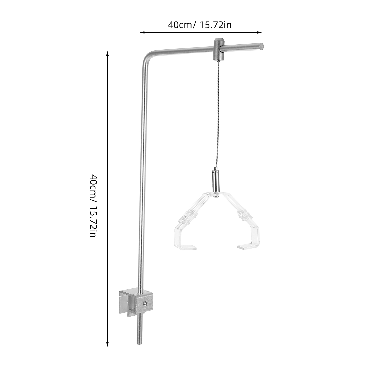2pcs Aquarium Light Holder Wit - Aquarium Fish Light Lamp ulasan dan harga