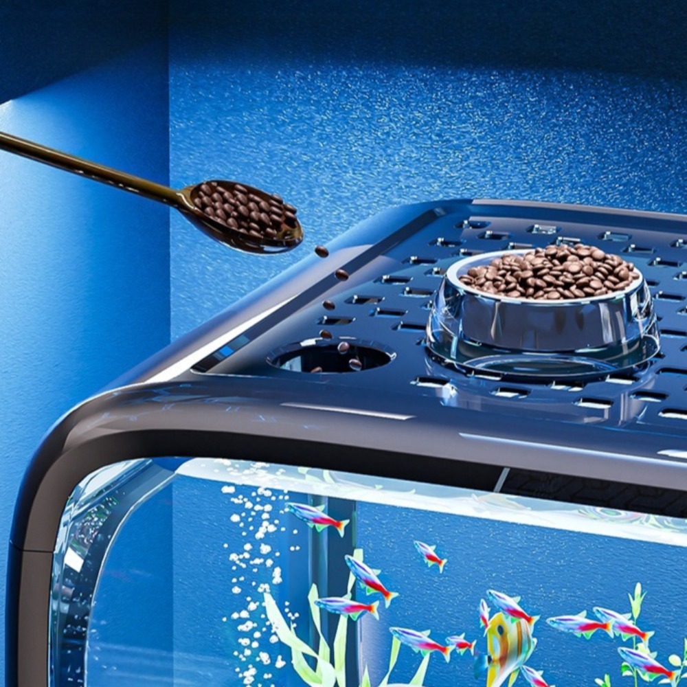 Transparent Luxury Fish Tank D - Aquarium Fish Pot ulasan dan harga