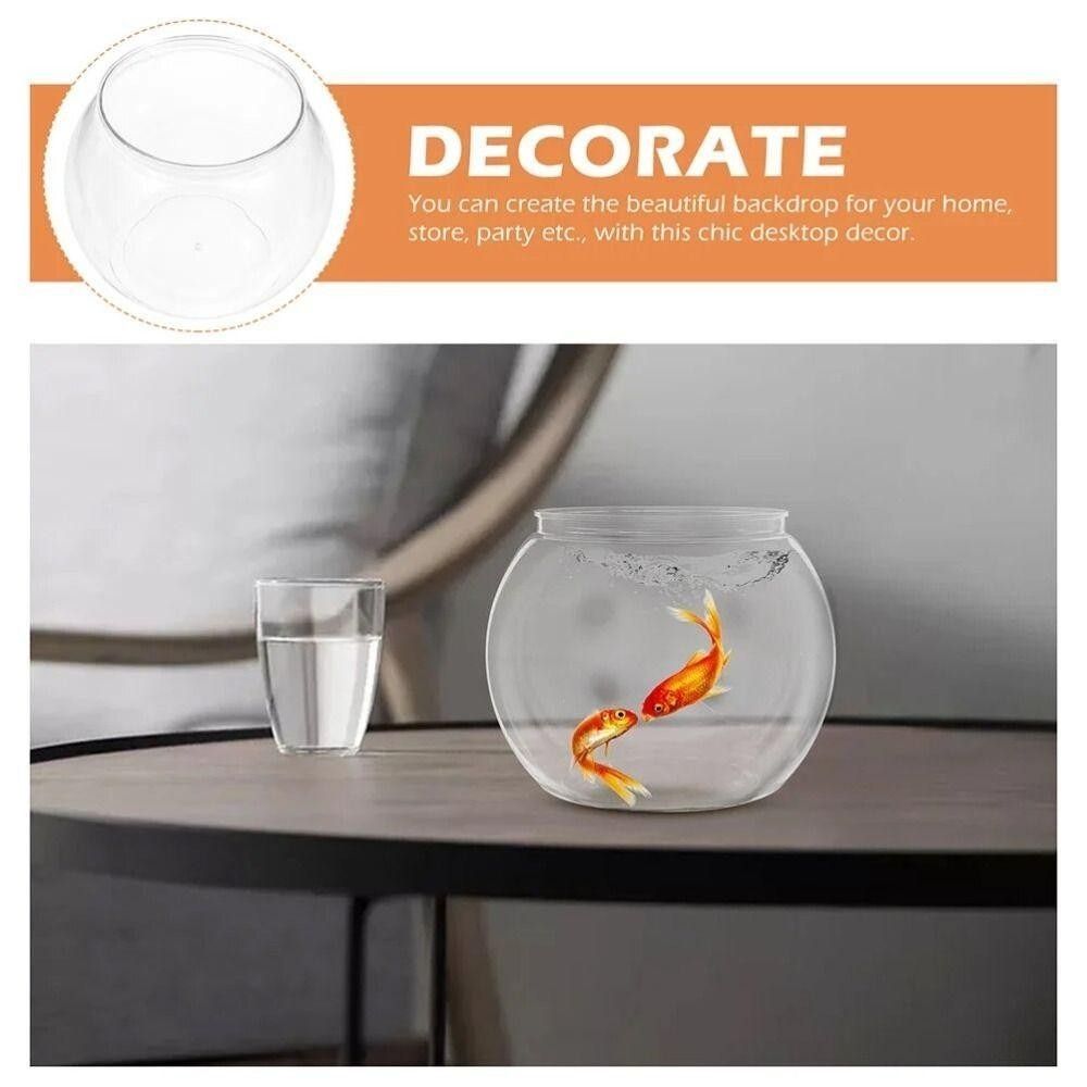 New Transparent Fish Tank Roun - Aquarium Fish Names ulasan dan harga