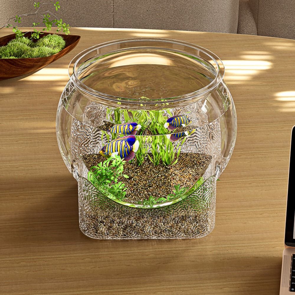 Ultra Clear Round Fish Bowl Re - Aquarium Fish Pot ulasan dan harga