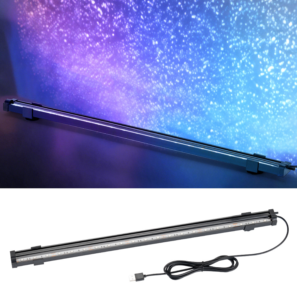 USB LED Aquarium Air Bubble Li - Aquarium Fish Light Lamp ulasan dan harga