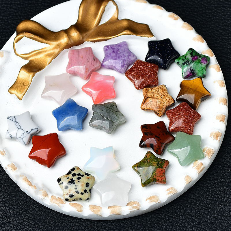 20mm Mini Star Natural Stones  - Aquarium Fish Names ulasan dan harga