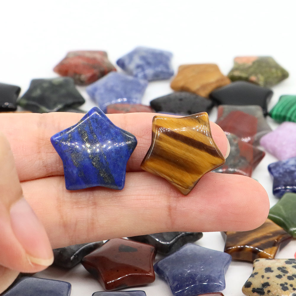 20mm Mini Star Natural Stones  - Aquarium Fish Names ulasan dan harga
