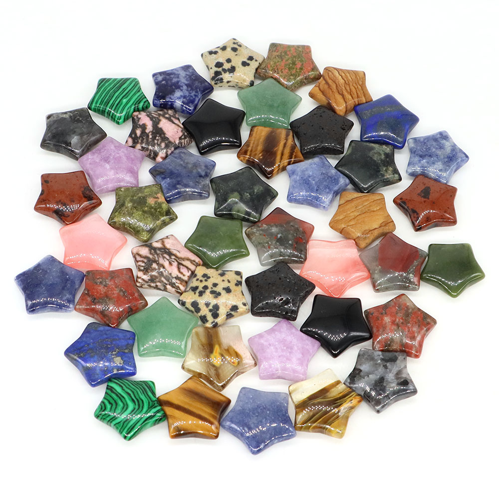 20mm Mini Star Natural Stones  - Aquarium Fish Names ulasan dan harga