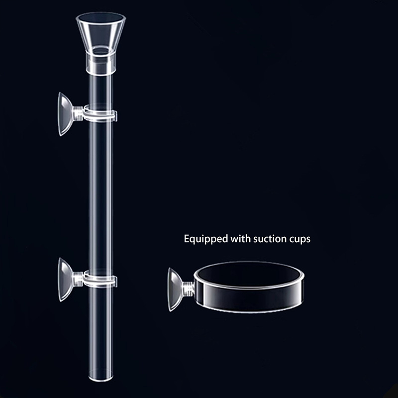 Acrylic Aquarium Feeder Tube D - Aquarium Fish Food ulasan dan harga